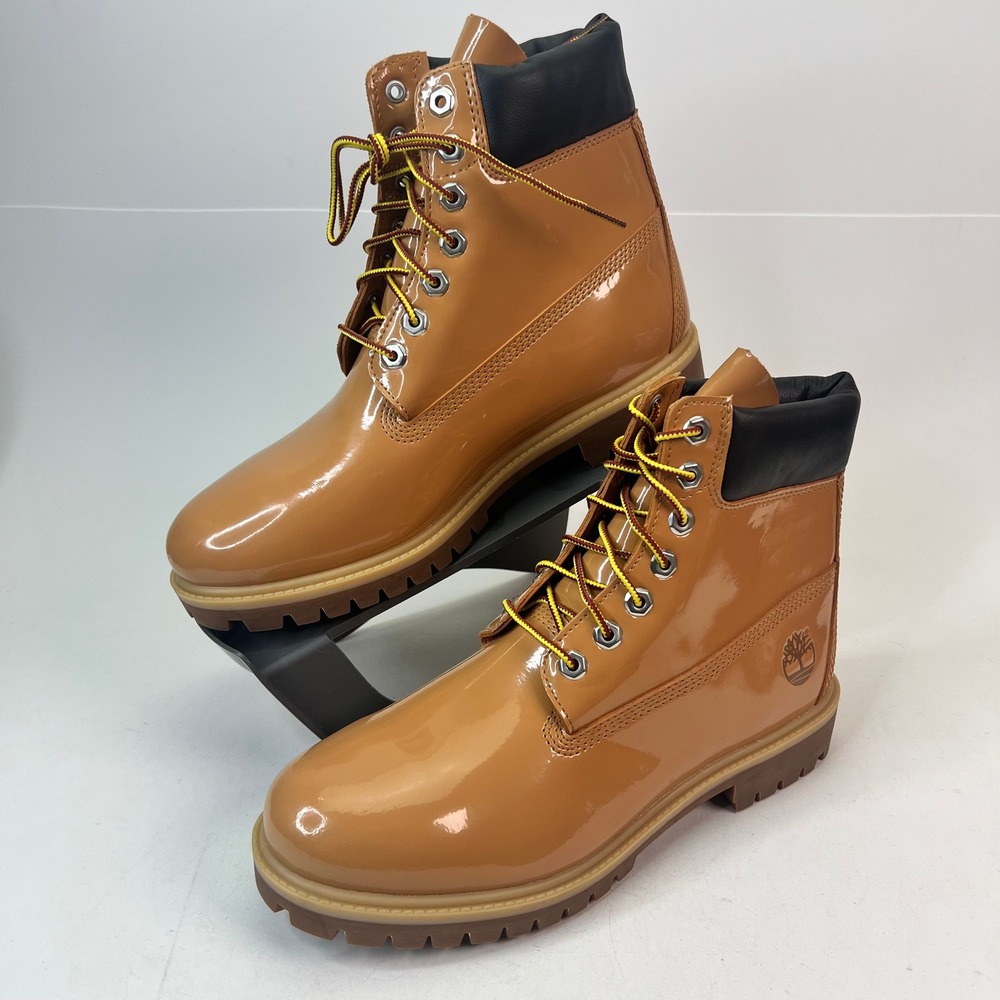 Timberland x Veneda Carter 6 Inch Boot Wheat Patent Leather Unisex‎ M8.5 / W10.5